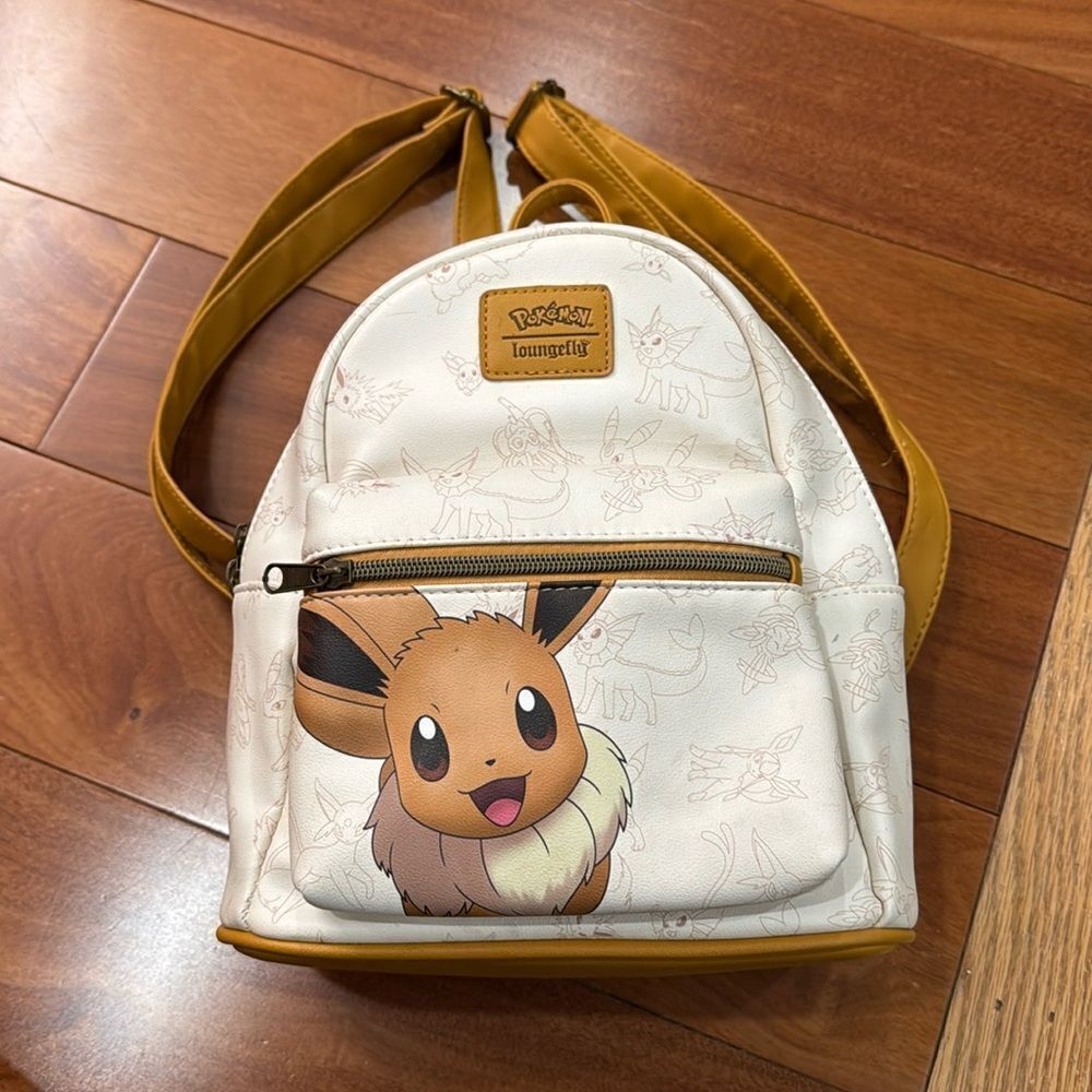 Loungefly Pokemon Evee & Eeveelutions Mini Backpack
